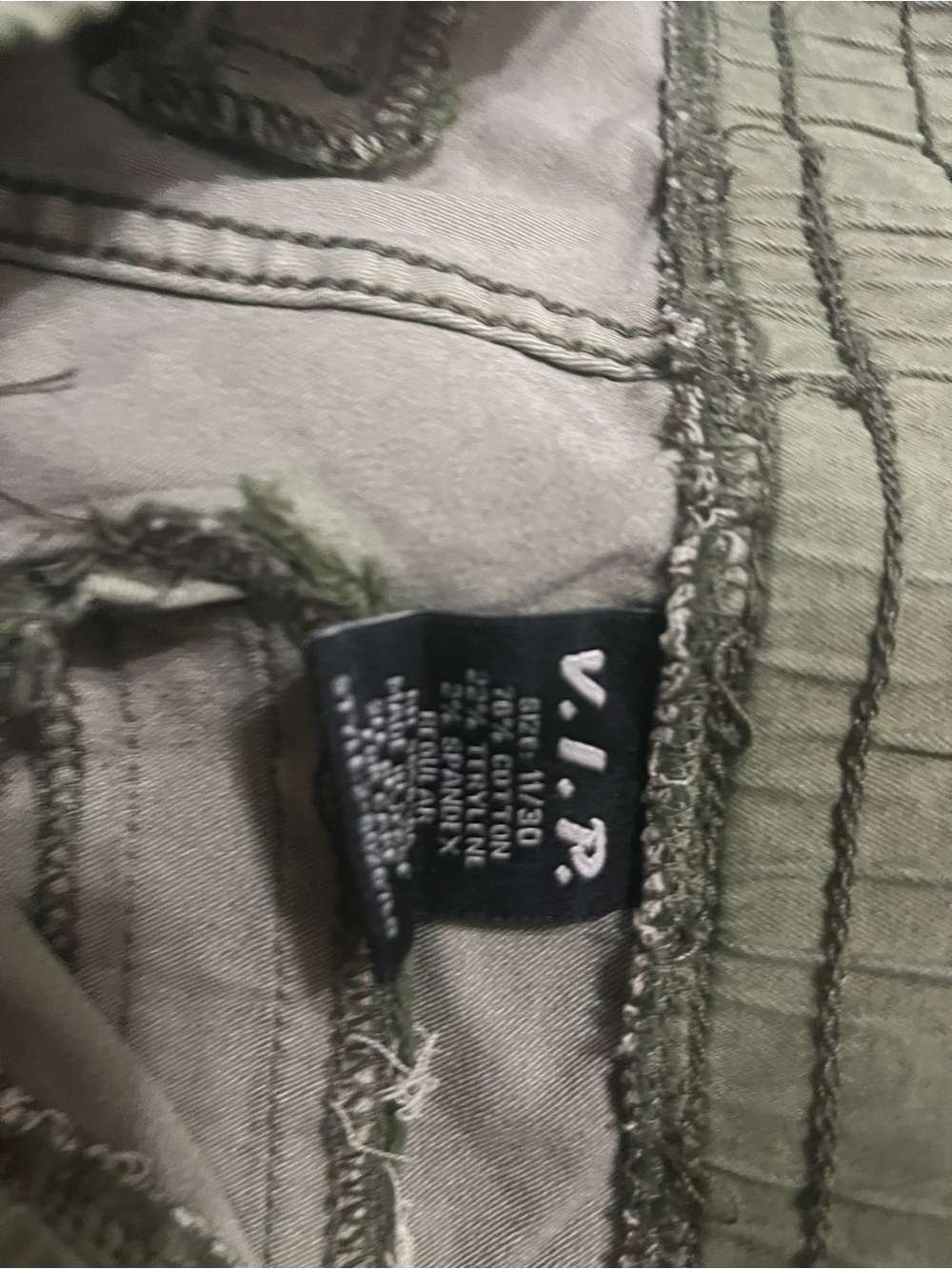 Men’s Olive Green Jeans